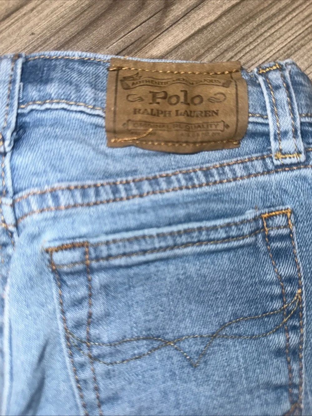 Ralph Lauren Polo Mid-Blue Denim Shorts